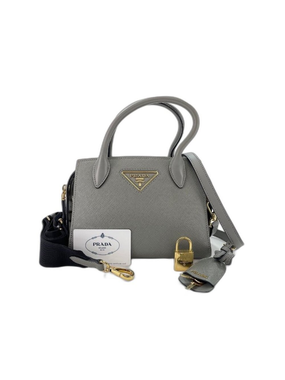 Prada Shoulder Bag Gray